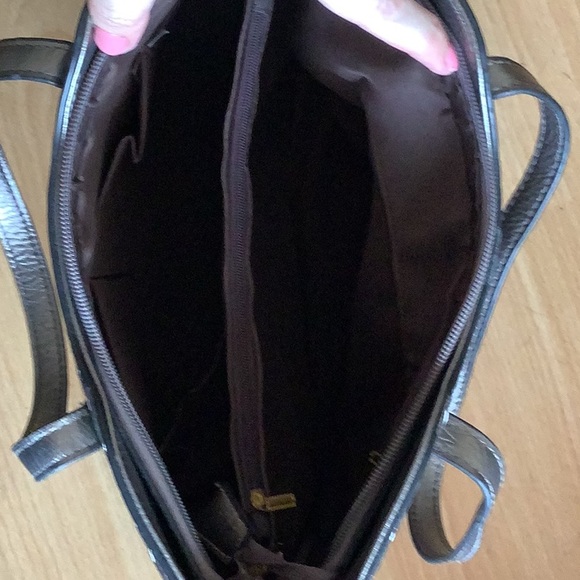 NICOLE&DORIS Crossbody Shoulder Bag Purse 3pcs Bag Tote Soft PU Leather Bronze - Picture 3 of 6